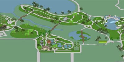 地图勒斯植物园